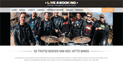 Desktop Screenshot of liveandbooking.nl